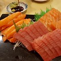 Salmon and Tuna Sashimi