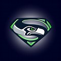 Seattle Seahawks Superman Logo