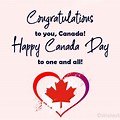 Sending My Love a Happy Canada Day