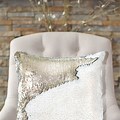 Sequin Pillow Art