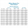 Silver Jeans Plus Size Chart