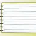 Simple Notebook Ppt Background