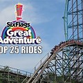 Six Flags Great Adventure Rides