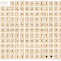 Smash Book in Scrabble Letters