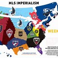 Soccer Nations Imperialism Map