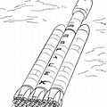 SpaceX Falcon 9 Coloring Pages