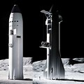 SpaceX Starship Moon Lander
