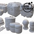 Star Wars Legion Cargo Scatter STL Files