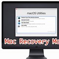 Startup Mac in Recovery Mode