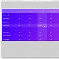 Stylized Table CSS