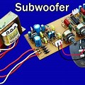 Subwoofer Circuit Board