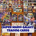 Super Mario Galaxy Trading Cards