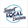 Support Local Business Logo Free Download