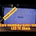 TV Sharp 32 Inch Tombol Power