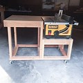 Table Saw Feed Out and Extension Plans