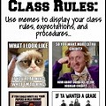 Teacher Memes Classroom Rules