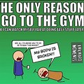 The Only Reason I Go to the Gym Meme