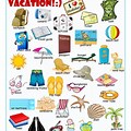 Things to Do Picture Vocabulary