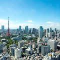 Tokyo City Center Aerial View
