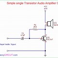 Transistor Audio Amplifier Circuit