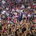 Trump Rally Crowds in Vegas
