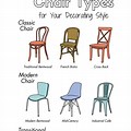 Types of Chair Styles Furniture