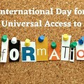 Universal Access to Information Poster