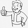 Vault Boy Coloring Pages