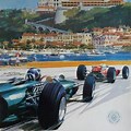 Vintage Grand Prix France F1 Posters