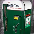 Vintage Mountain Dew Vending Machine
