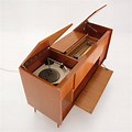 Vintage Radio and Turntable Cabinet