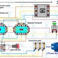 Washing Machine Forward Reverse Motor Control Diagram with Timer