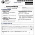 Washington Business License Application Form
