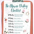 Wedding Planning to Do List
