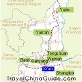 Weinan City Map