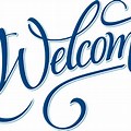 Welcome Sign with No Background Clip Art
