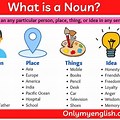 What Is a Noun