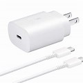 White Samsung Galaxy Phone Charger