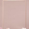 White and Rose Gold Floral Background