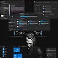 Windows 1.0 Dark Wallpaper Pack