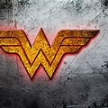 Wonder Woman Logo iPhone Wallpaper