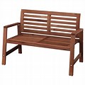 Wooden Garden Bench IKEA