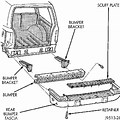 XJ Jeep Rear Bumper Brace Diagram