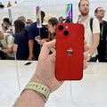 iPhone 14 Plus Red On Hand
