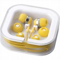 iPhone 4 Earbuds Yellow