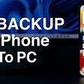 iPhone Data Backup to PC