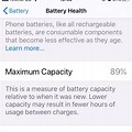 iPhone Picture of Battery at 50