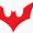 Batman Beyond Logo Stencil