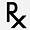 Pharmacy Symbol RX