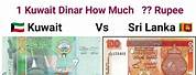 1 Kuwaiti Dinar to INR